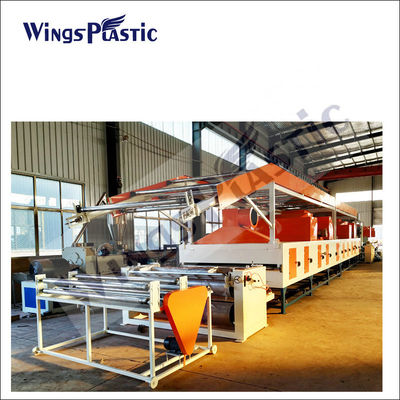 Mesin Pembuatan Mat Koil Warna Ganda PVC No Model SJ100/30 Ketebalan 10-19mm