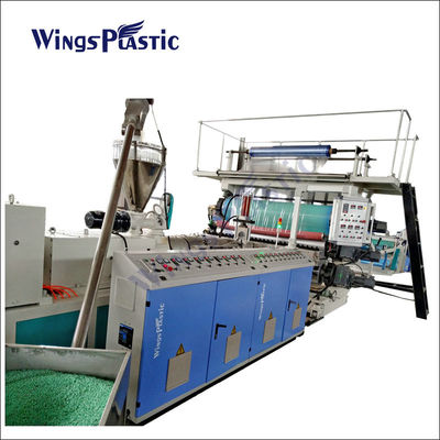 Mesin Pembuatan Mat Kalendering PVC Plastik Anti Slip Jalur Produksi Mat Kaki Mobil