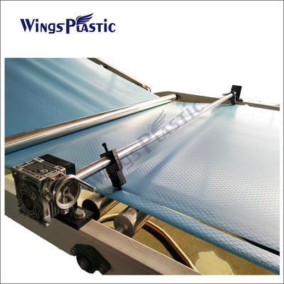 Mesin Pembuatan Mat Kalendering PVC Plastik Anti Slip Jalur Produksi Mat Kaki Mobil