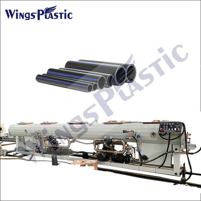 hdpe pipa garis ekstrusi plastik PE PPR pipa ekstrusi mesin PE pipa listrik mesin manufaktur