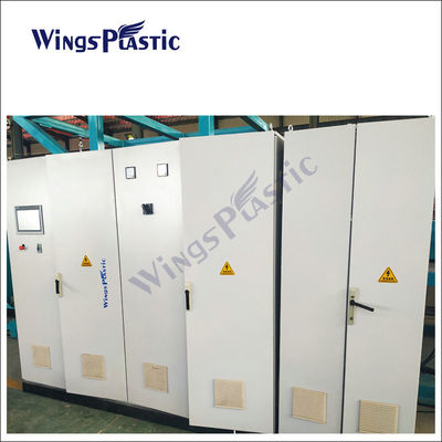 Peraturan PET PS Sheet Extrusion Line PLC Control Plastic Transparent Sheet Membuat Mesin