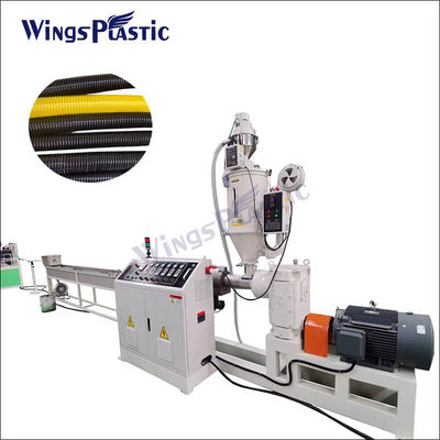 Otomatis Plastik Vacuum Cleaner EVA Spiral Soft Hose Pipe Extruder Mesin Extruding