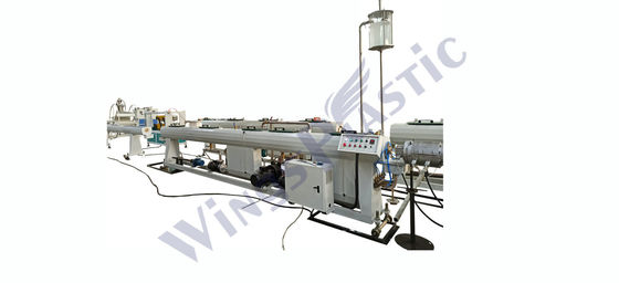 Kondisi Baru PE PPR Pipe Extrusion Machine PLC dikendalikan