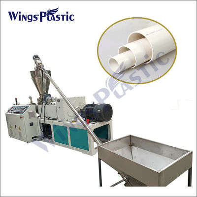 Mesin extruder pipa plastik berkecepatan tinggi / Mesin pembuatan pipa PVC dengan tegangan khusus