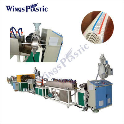 Plastik PVC Garden Pipe Hose Extruding Making Machine Plastic Soft Transparent Hose Produksi Line Dengan Sertifikasi