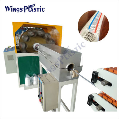 Plastik PVC Garden Pipe Hose Extruding Making Machine Plastic Soft Transparent Hose Produksi Line Dengan Sertifikasi