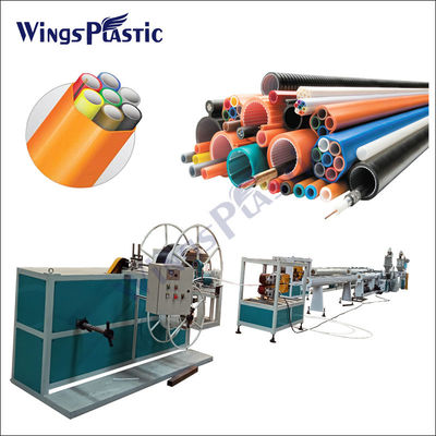 Garis Produksi Bundel Mikroduct/Mesin Produksi Lembar Mikroduct/Garis Ekstrusi Bundel Mikroduct HDPE