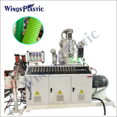 High Speed HDPE Double Wall Corrugated Pipe Production Line Plastic Extruder DWC Mesin pembuatan pipa