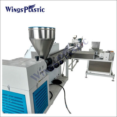 Plastic Vacuum Cleaner EVA PE Spiral Corrugated Pipe Extruder Mesin awet