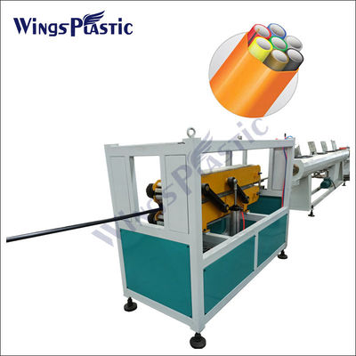 Plastik PE Kabel 7 Ways Micropipe Bundle Duct Extruder Machine Mesin Ekstrusi Pipa Plastik
