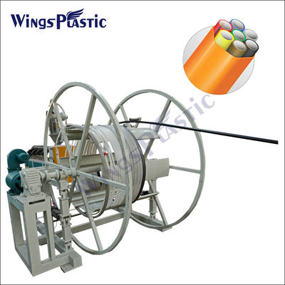Plastik PE Kabel 7 Ways Micropipe Bundle Duct Extruder Machine Mesin Ekstrusi Pipa Plastik