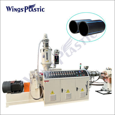 High Speed Hdpe PE Plastic Pipe Extrusion Membuat Mesin Produksi Line
