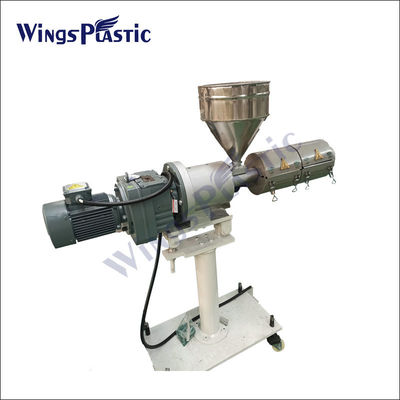 Plastik PE PPR Pipe Extrusion Machine Line Untuk Sekrup Tunggal 20-110mm Atau Produksi Tabung Disesuaikan